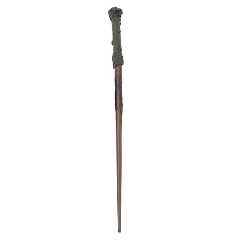 

Wizard Wand 15in Length Wood Texture Durable PVC Resin Light Weight Cosplay Wand For Party Roleplay Game Type 1 білий