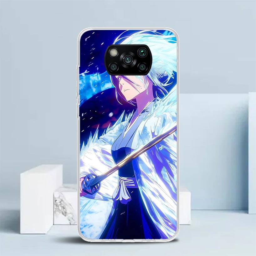 Bleach Kuchiki Rukia Soft Cover for Xiaomi Poco F7 Ultra X7 X6 X5 Pro M7 Phone Case Redmi 15 15C 13 13C 12 12C 10 10C Print Shel