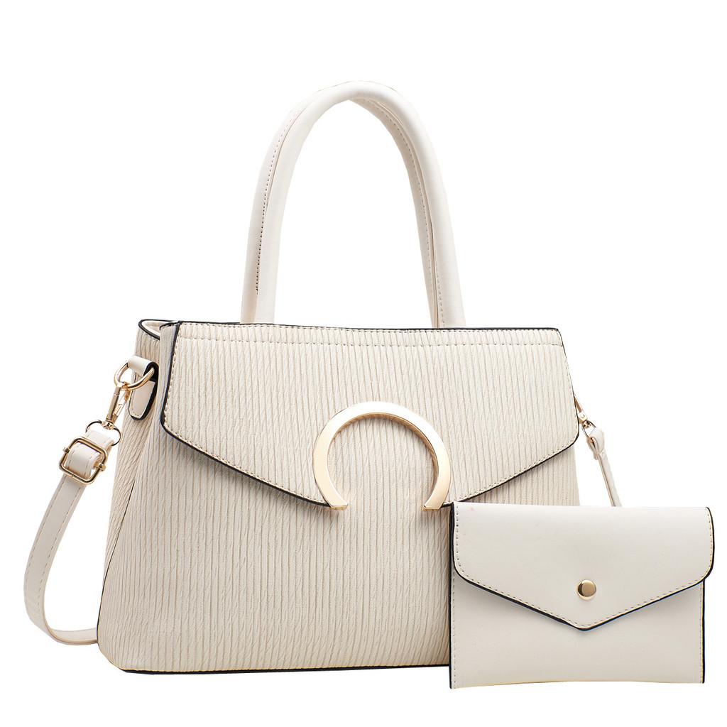 Spacious And Classic Pu Leather Tote Bag For Women Ideal For Outfits Daily