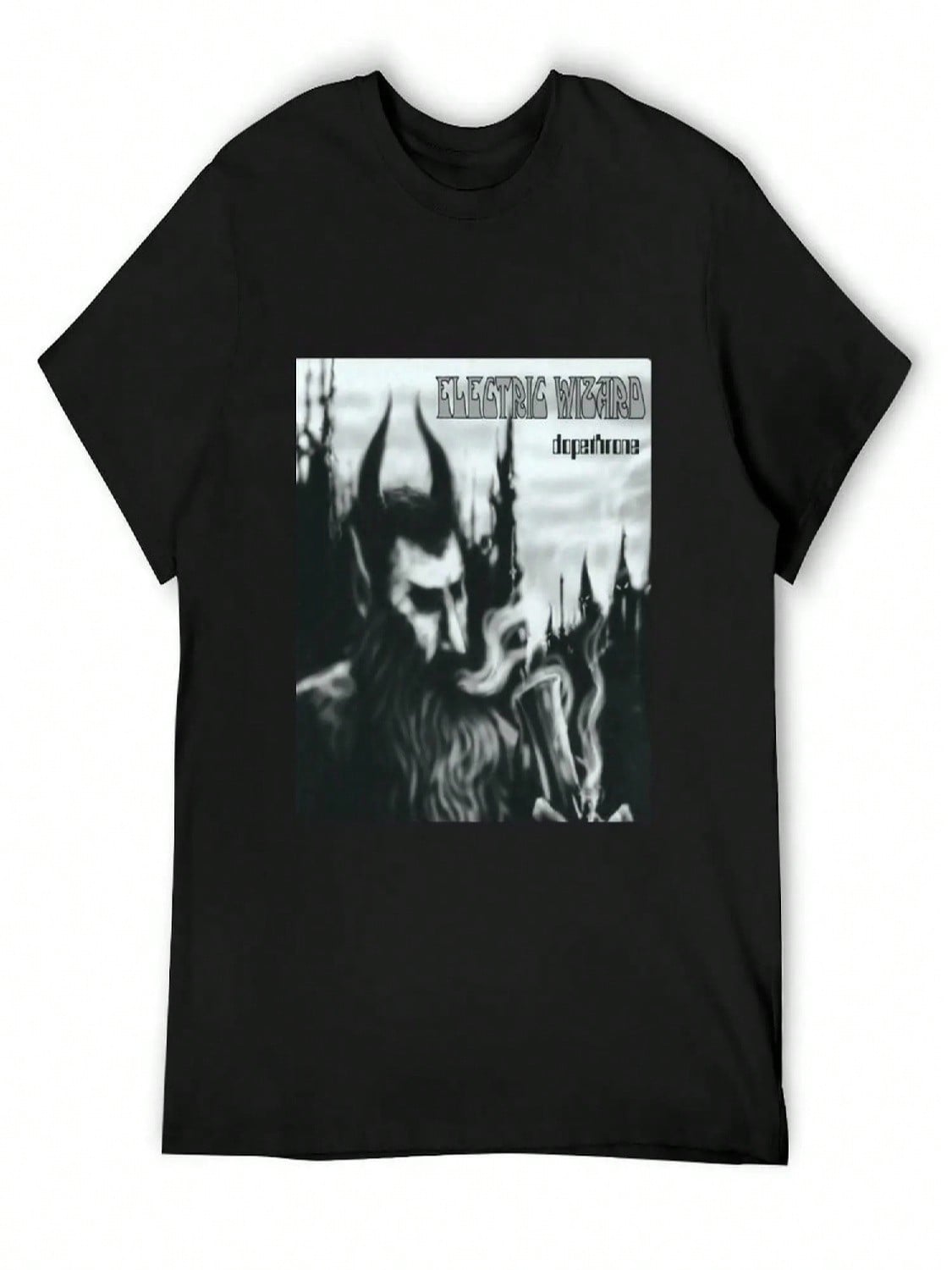 Electric Wizard - Baphome T-Shirt T-Shirts Man Essential T Shirt Graphics Designer T Shirt unisex S разноцветный