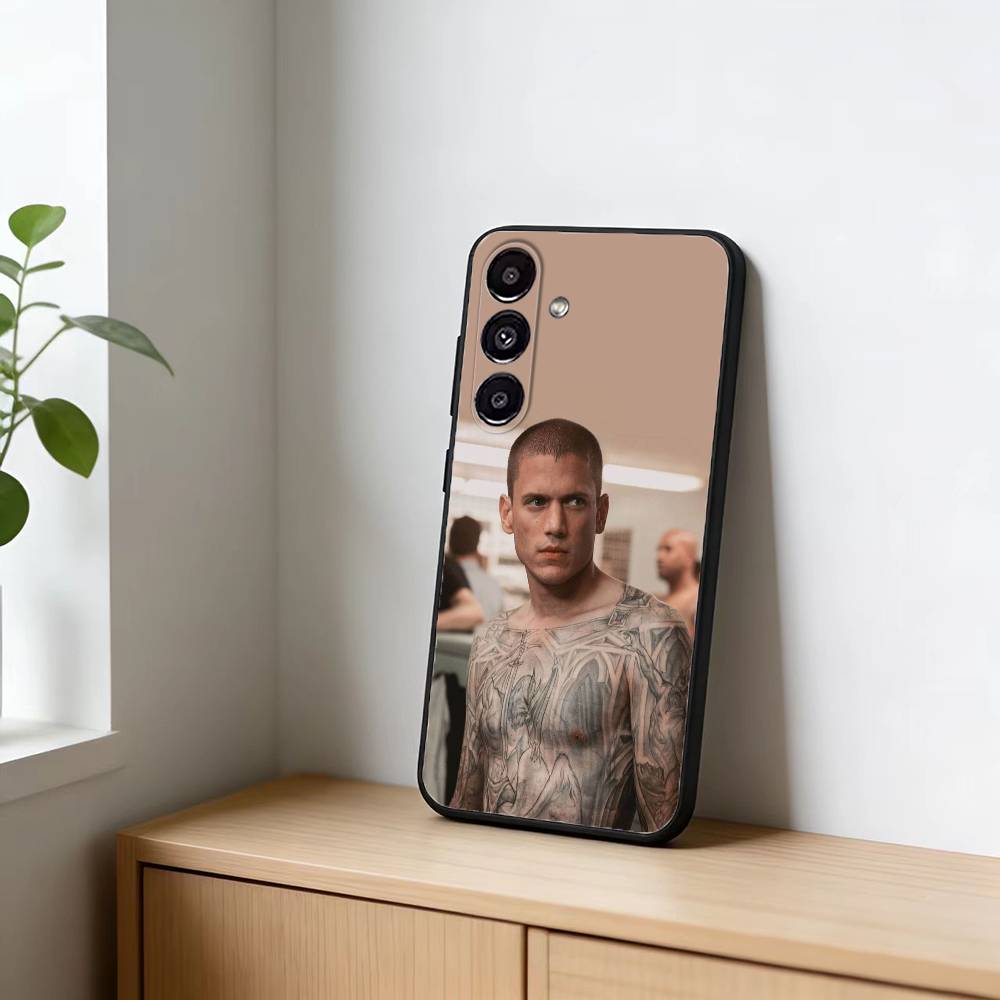 Prison Break TV Series Phone Case For Samsung Galaxy A20,21s,22,31,32,52,53,72,73,80,91 Soft Black Shell