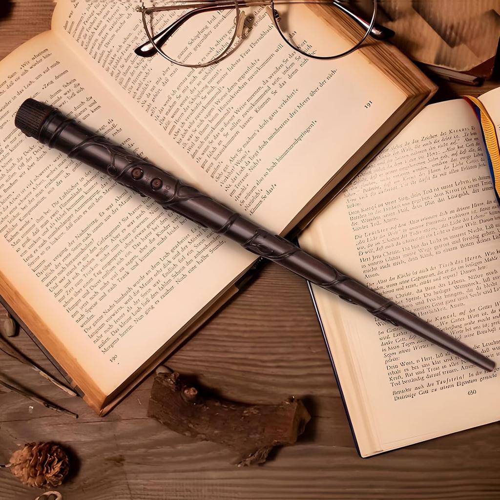 Halloween Decorations - Floating Candles with Wand - 20 Pcs Magic Hanging Flameless Floating LED Candles with Wand Remote - Decor for Indoor Outdoor