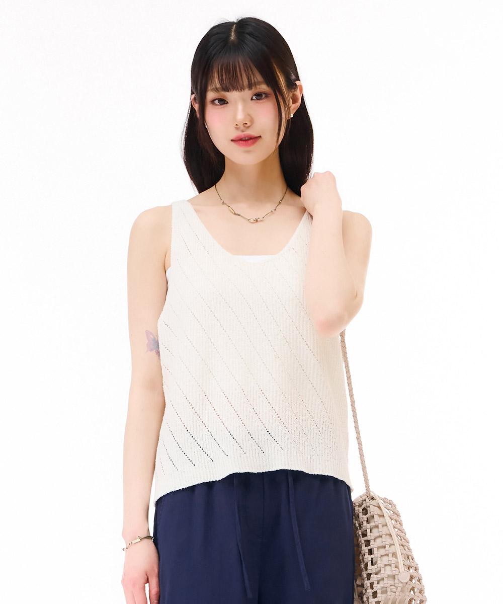 Chase Cult Women S Bustier Sweater - Ivory Ivory/Fre