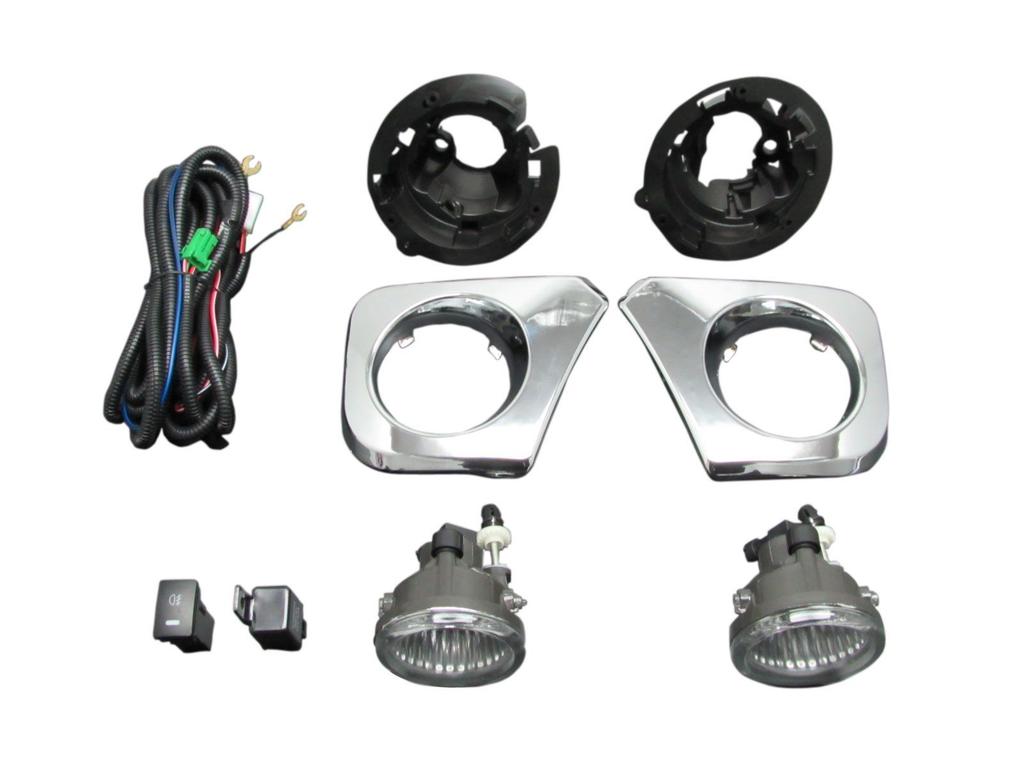 BRIGHTZ Fog Light Retrofit Kit for Hijet Truck with 510 Hijet Part 21571 S500P/S510P (Pre-facelift) [FOG-H-054] (Compatible S, S500, S510, 500,