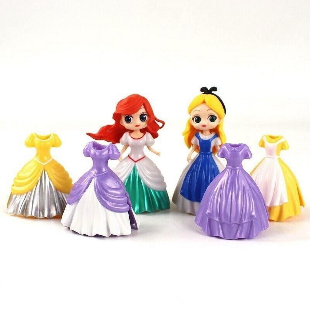 Dress Up Princess Toy With Changeable Clothes Doll Princess Doll Children Little Girl Birthday Gift