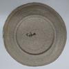 Utsuwa Roan Seto Ware Shinsen Curry Plate, Pasta Plate, Approx. 25cm, Iga Ash Glaze, Made in Japan, Gray, 025-0023