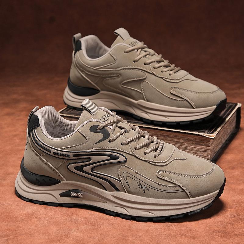 Men'S Shoes  Spring New Casual Versatile Comfortable Fashion Trend Niche Non-Slip Wear-Resistant Retro Sneakers