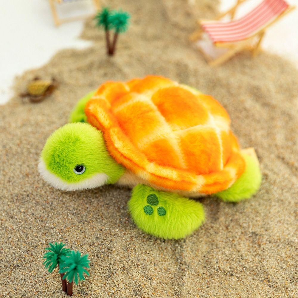 Marine Animal Turtle Doll Throw Pillow Stuffed Doll Tortoise Stuffed Toy  Car Decor