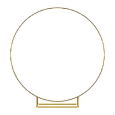Metal Floral Hoop Centerpiece, Wreath Ring for DIY Wedding Decor Sturdy Round Decorative