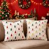 18x18 Inch Cushion Covers Embroidered Decorative Pillowcase New Tufted Pillow Covers  Holiday Party