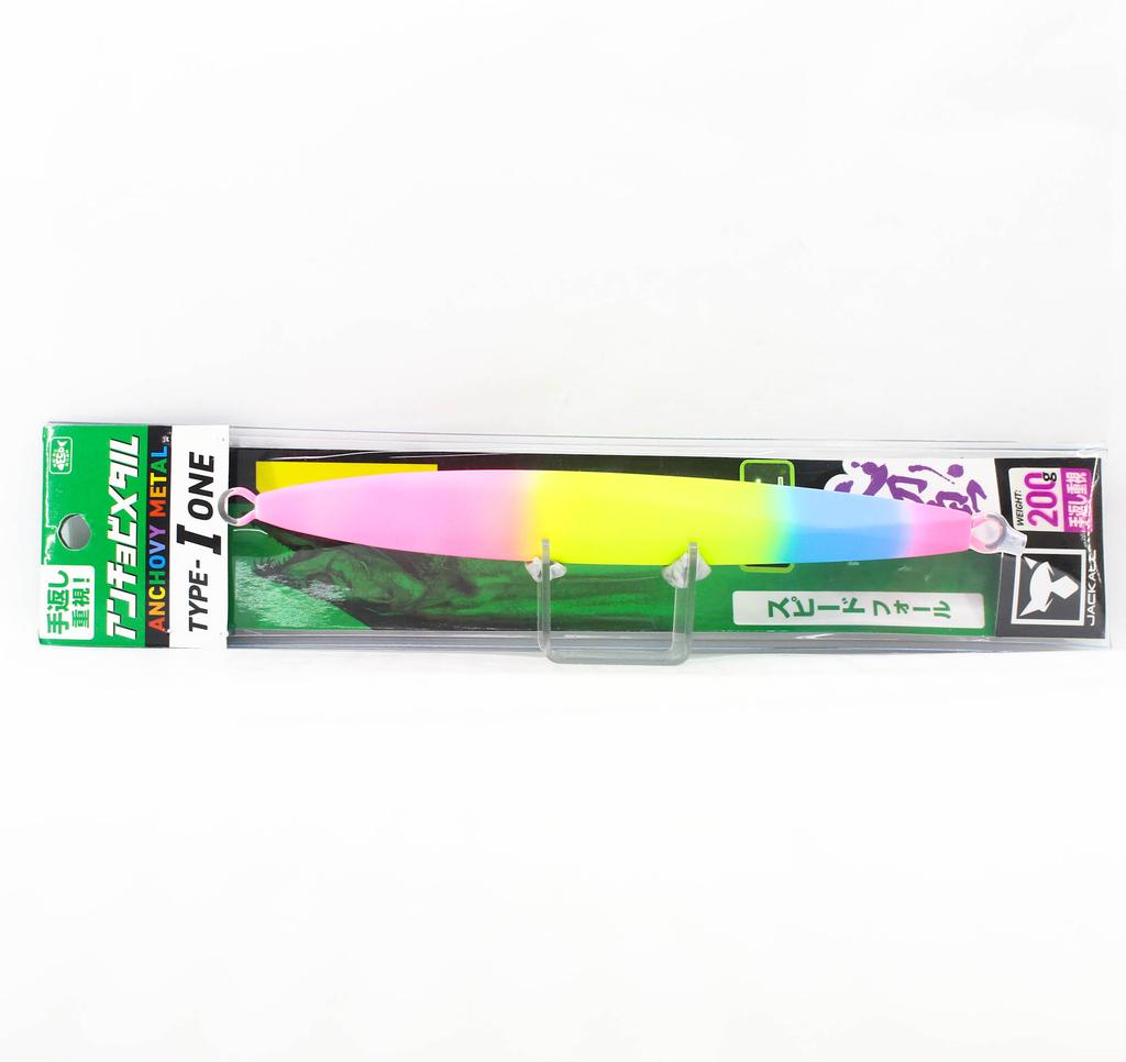 Jackall Metal Jig Anchovy Type 1 Standard 200 Grams Glow Candy (2194)