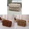Plush Student Pencil Case With Embroidery For School Supplies Storage