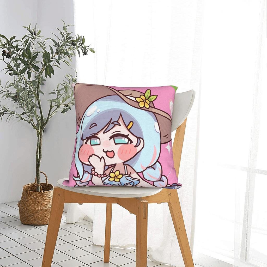 Video Gaming T-Trickcals Pillow Cover Vintage Pillow Case For Sofa Home Decor Comfy Cushion Cover Gift