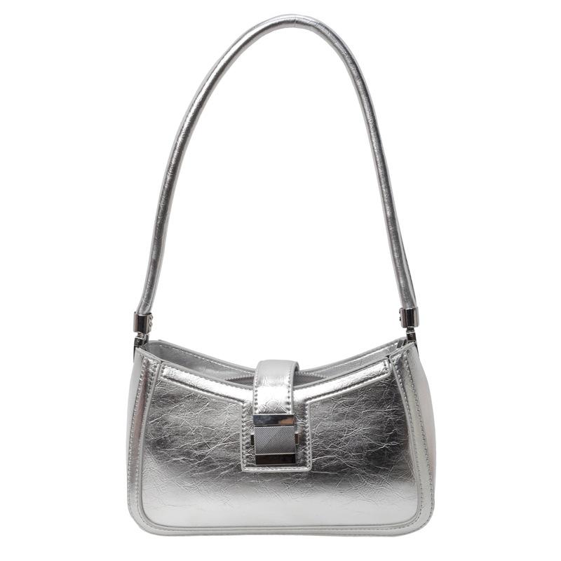 Underarm Fashion Bag Women'S High-End Sense Simple Small Square Bag Trendy Shoulder Bag