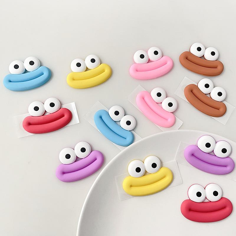 Cartoon Sausage Mouth PVC Charms: DIY Phone Case, Magnet, Shoe Accessories