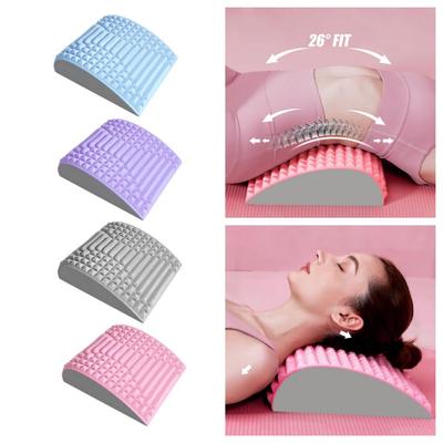 Lower Back Massage Pain Relief Treatment Stretcher Back Stretcher Pillow Chronic Lumbar Support Herniated Disc Posture Corrector Pillow