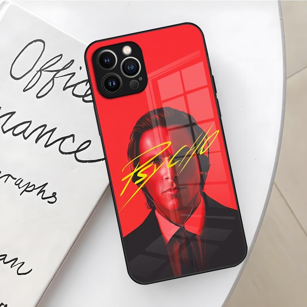 A-Americans P-Psychos Phone Case for Iphone 17 16 Air 15 14 12 11 13 Pro Max Mini X Xr Xs Se Puls glass Cover