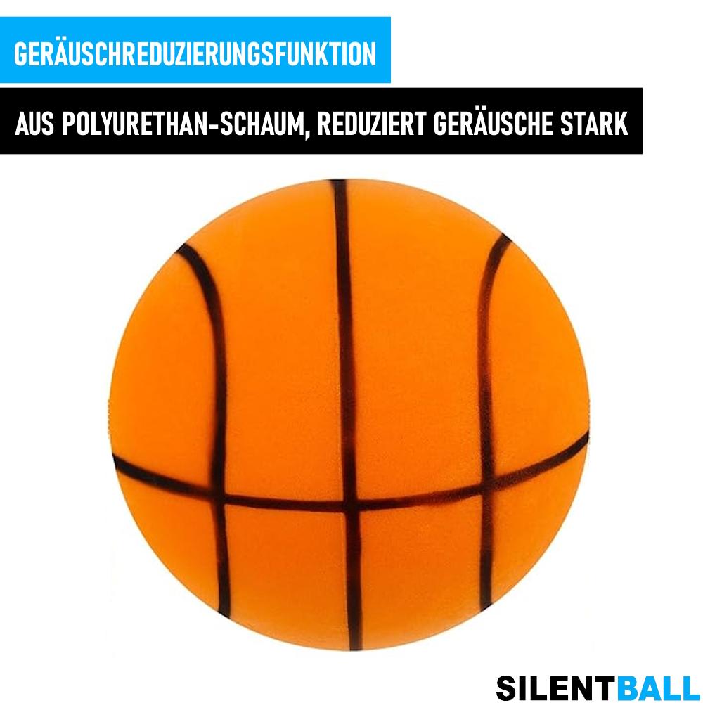 SILENTBALL Silent Basketball Quiet Indoor Training Ball Uncoated