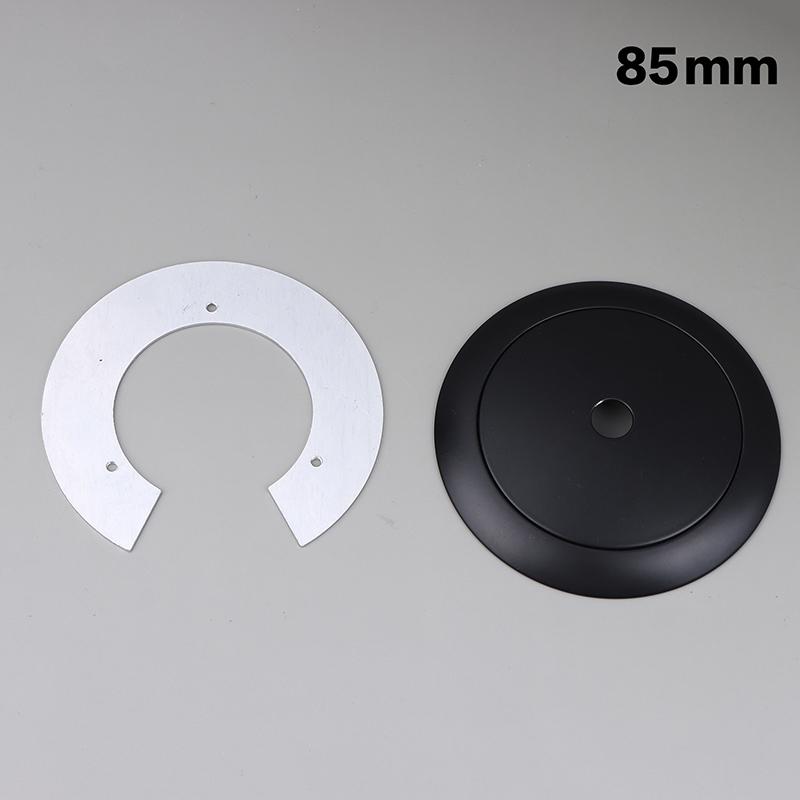 Aluminum Cap For Glass Globe Lampshade Arc Tray Flying Saucer Holder Replacement Part For Home Hotel Ceiling Light Fixture