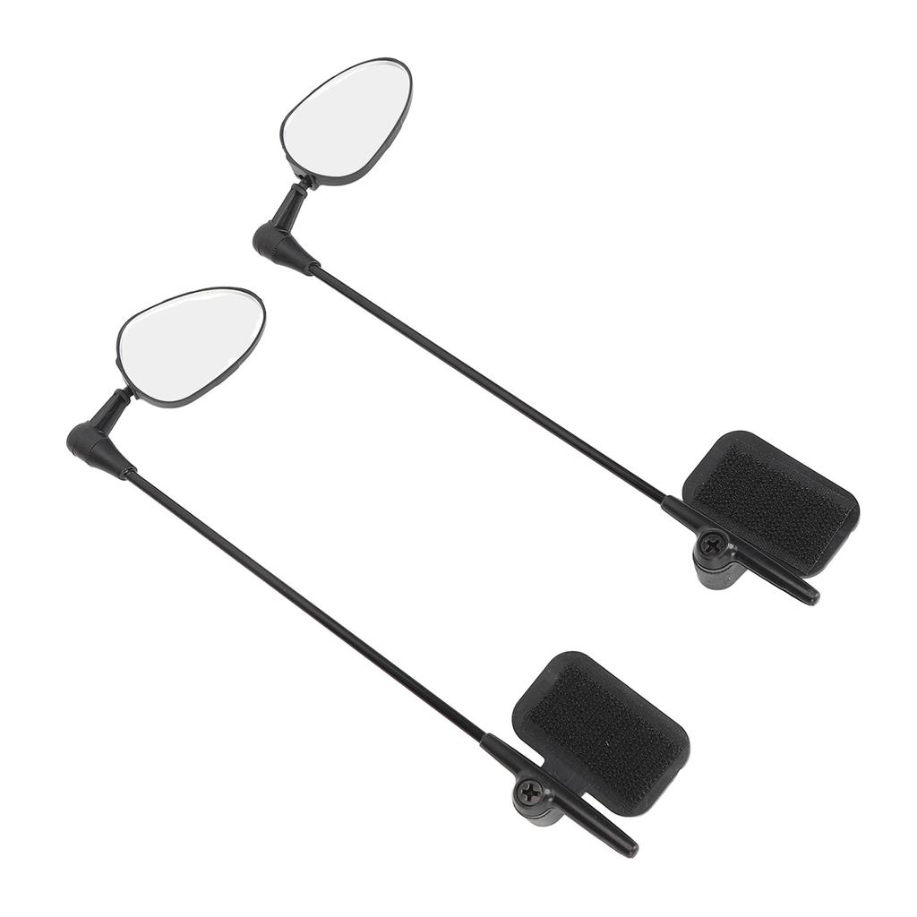 1 Pair  Helmet Rearview Mirror 360° Adjustable  Cycling Rear View Wide Angle Mirror Ridin
