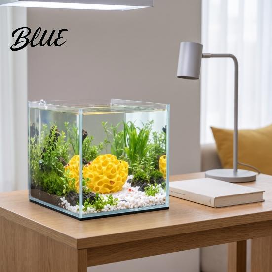 Shrimp Tank Supplies Aquarium Cave, 3D Printed Honeycomb Betta Hide, Fish Shelter Hideout, Porous Sphere for Guppy Small Breeding Ground