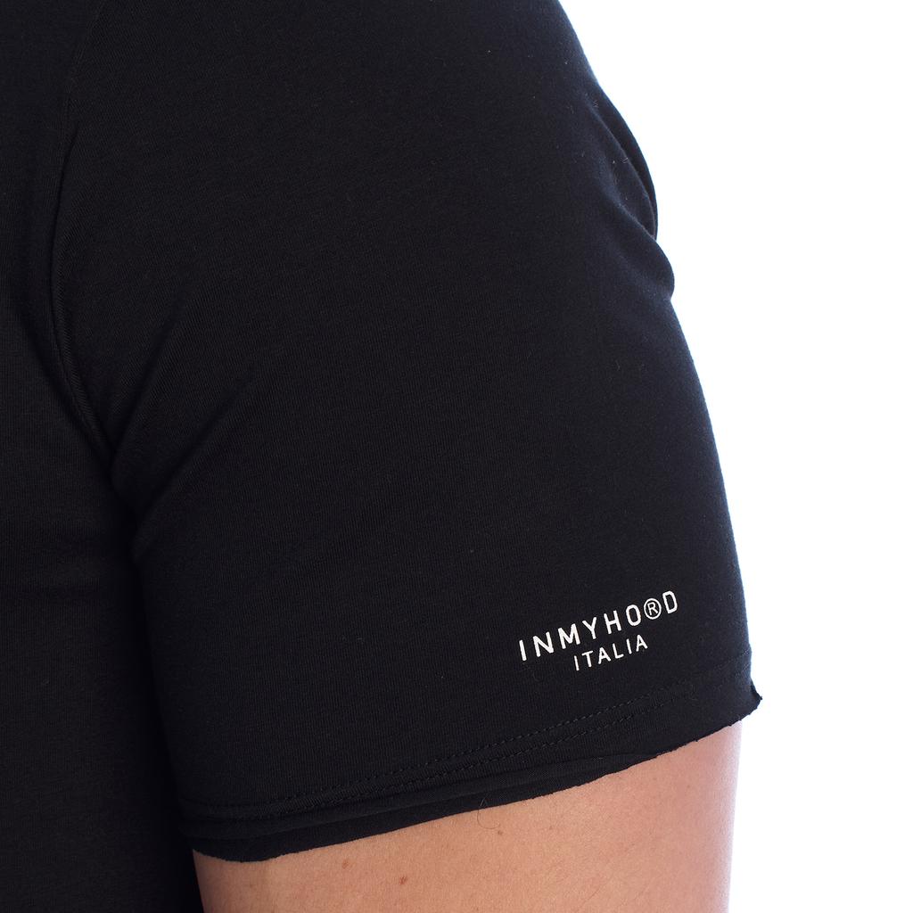 Camiseta Manga Corta Básica de Algodón HS24MTS30 para Hombre