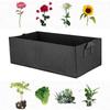 2/3pcs Felt Grow Bag Rectangle Garden Bed Flower Planter Plants Vegetable Nursery Pot Planting Container