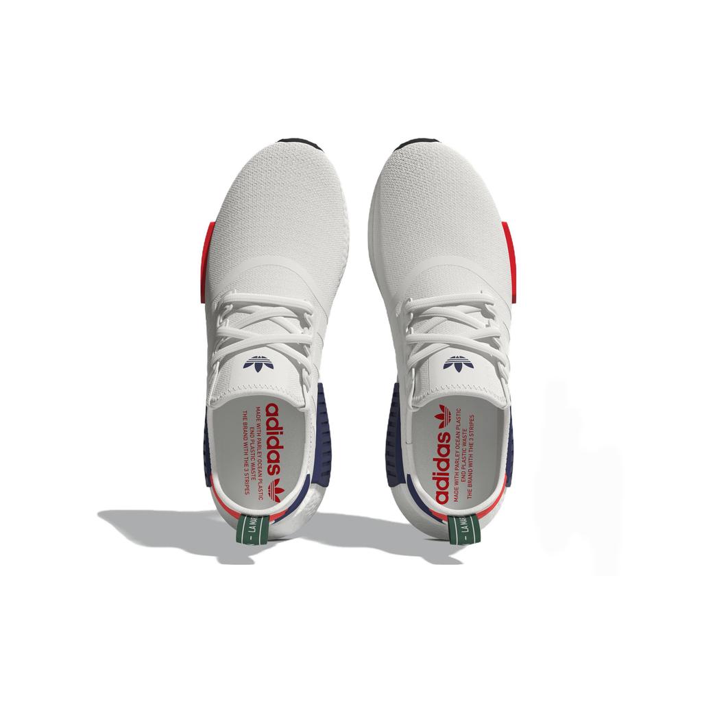 Adidas NMD_R1 White Navy Solar Red Men Sneakers Cloud-White Off-White HQ4464