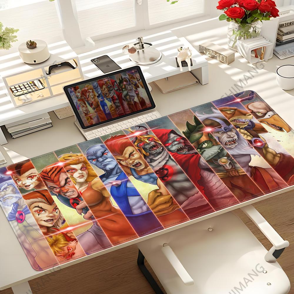 Thundercats Computer Mouse Pad Gamer Playmat Large Desk Mat Keyboard Gaming Mats Xxl Mousepad Speed Deskmat Deskpad Moused Pads