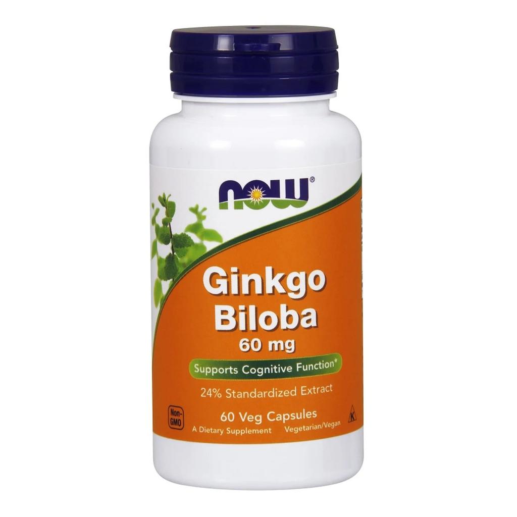 Ginkgo Biloba, 60mg - 60 vcaps