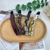 Medium Acetate Patch Banana Clip for Thick Hair - Vertical Twist Women's Hair Accessory