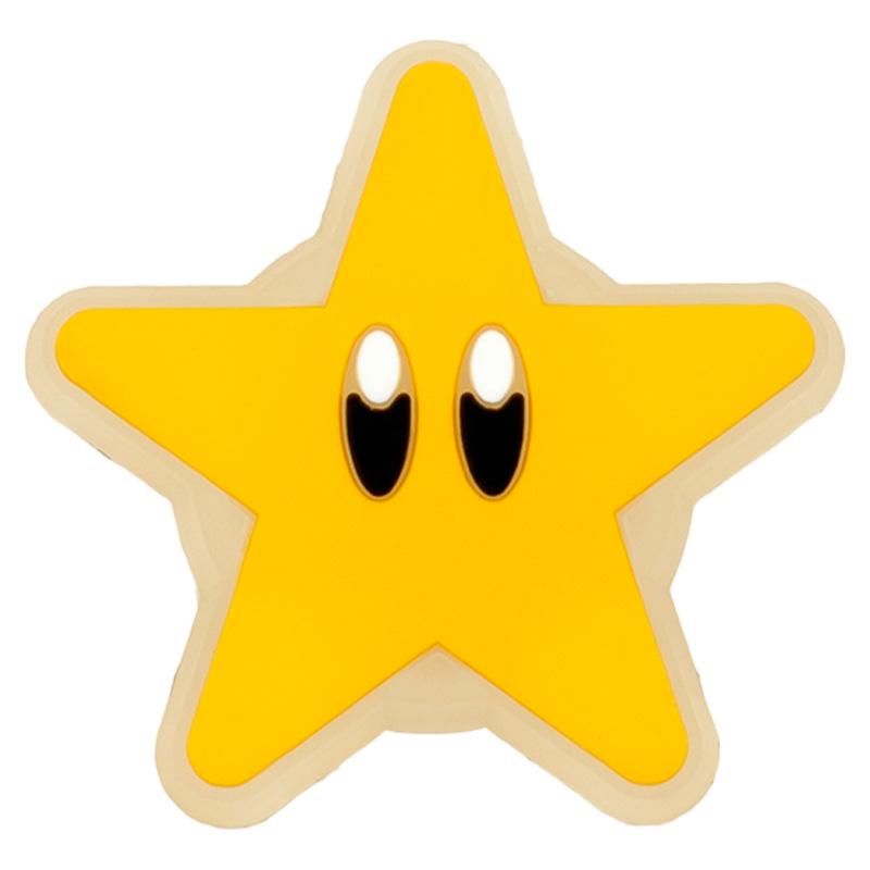 Cartoon LED Luminous Crocs Shoe Charms DIY Detachable Garden Shoe Buckles Gift