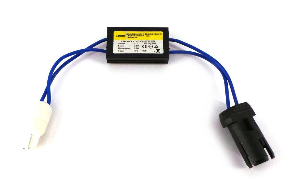 2 Stück CAN Fehlerdecoder W5W 12V Off-Road Position