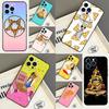 Funny Pizza Best Friends Phone Case For Xiaomi Redmi Note 14 Pro 13 12 9 10 11 15 Pro Plus 10C 12C 13C 14C 15C Cover