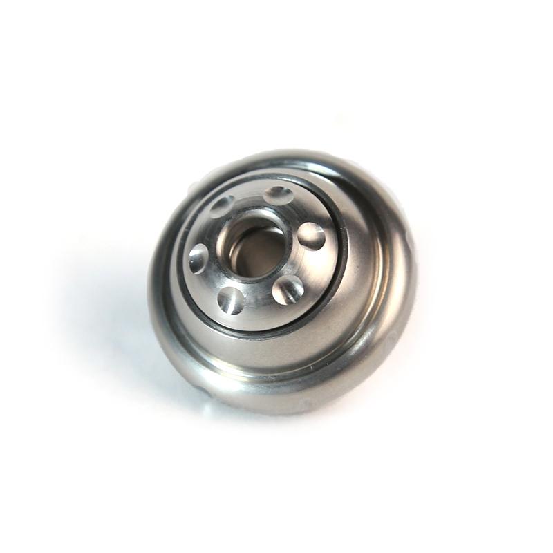 UFO Shape Knife Drop Fingertip Gyro Pendant Adult Fidget Toy Paracord Rope Decompression Toys Edc Stainless Steel Accessory