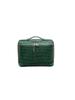 Crocodile Pattern Cowhide Makeup & Toiletry Bag: Portable, High-Capacity, Travel-Ready.
