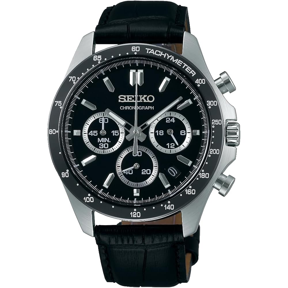 

[SEIKO SELECTION SBTR021 Men s watch battery operated quartz chronograph date calendar with 24 ho...