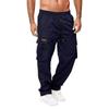 Men's Solid Color Loose Overalls Men's Casual Fashion Sweatpants