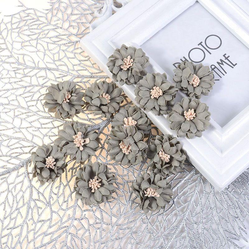 5/10Pcs Artificial Flowers Silk Mini Peony Flower Head For Wedding Home Room Decortion Handmade Flores Cloth Hat Accessories
