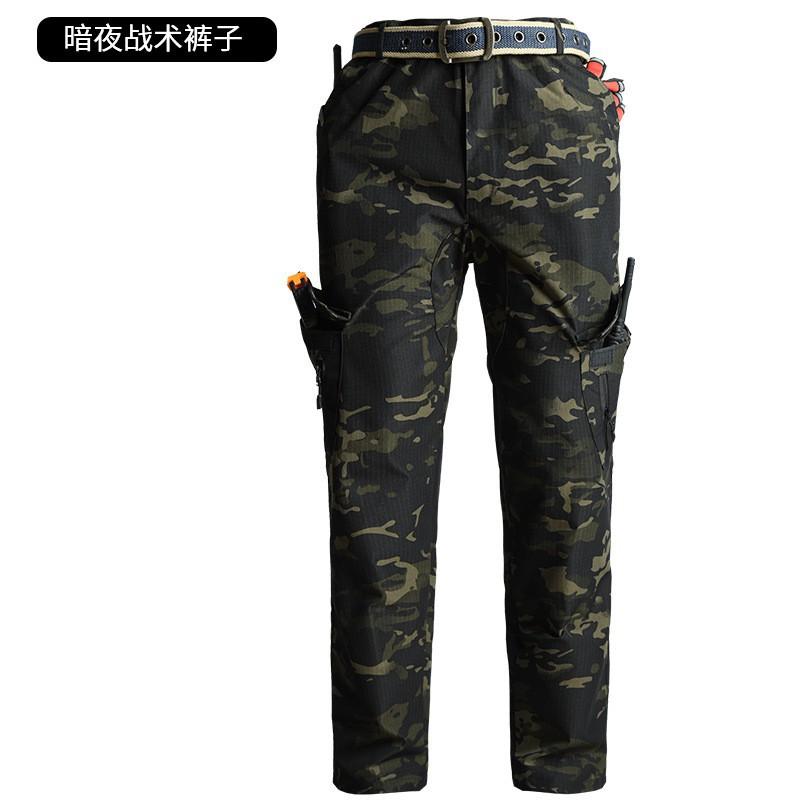 

Thin Camouflage Suit Multi-functional Labor Protection Wear-resistant Dirt-resistant Overalls Outdoor 175
