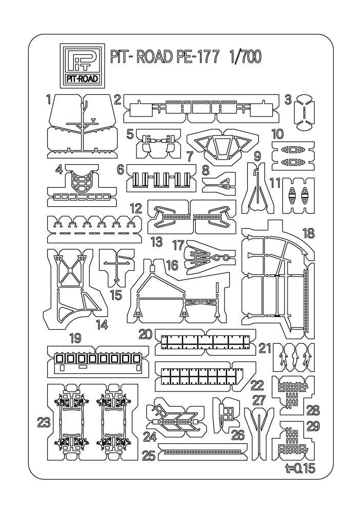 

Pit Road Ayanamigata Toku IIgata 1/700
