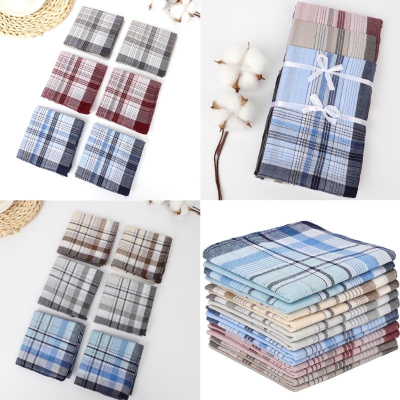 Plaids Pocket Square Handkerchief for Women Wedding Handkerchief Pocket Handkerchief for Bride Groom Wedding Gift