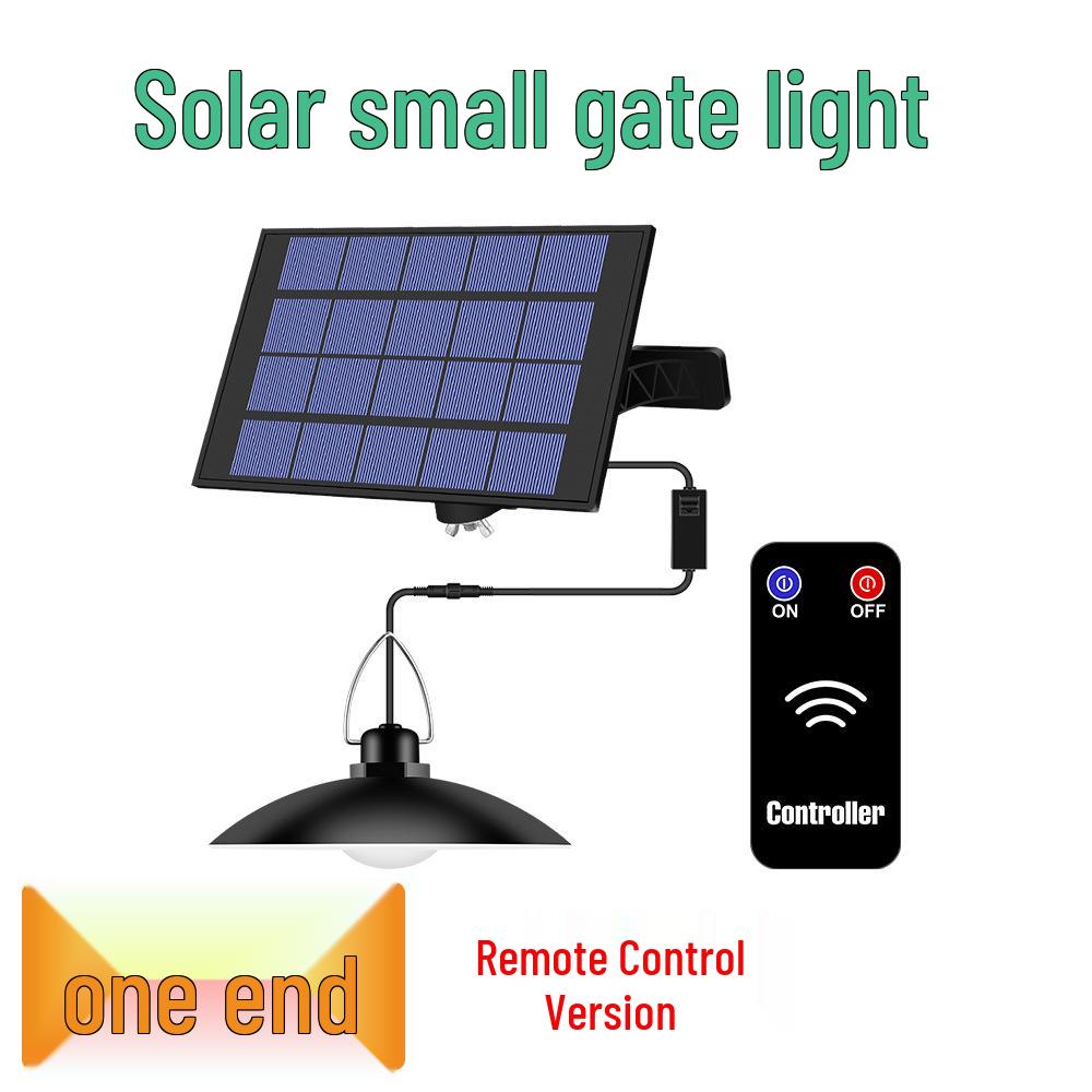 Solar LED Outdoor Pendant Lights - Energy-Saving, Waterproof, One-to-Four Decorative Garden Lights for Patio