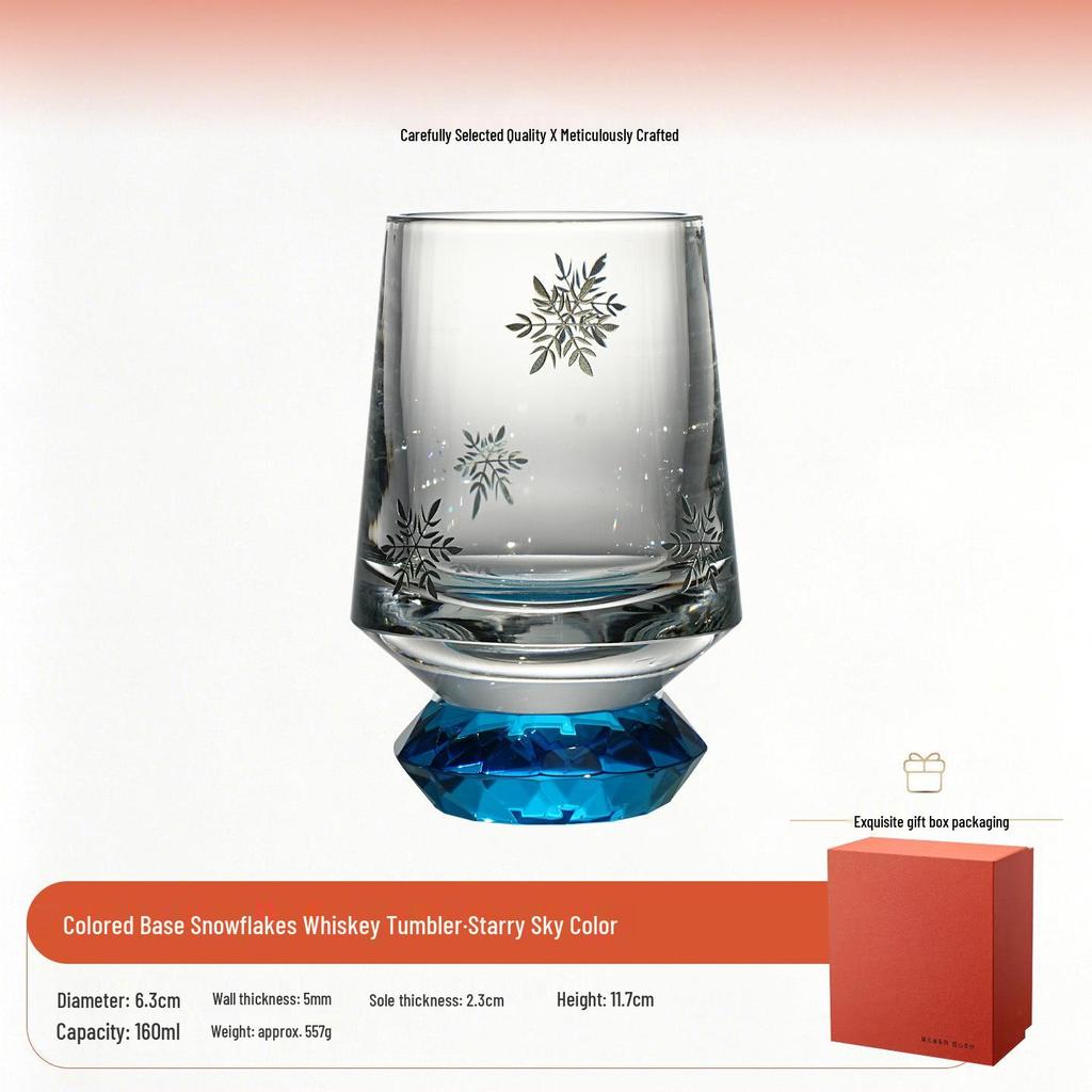 Exquisite Crystal Whiskey & Sake Glasses: Premium Barware