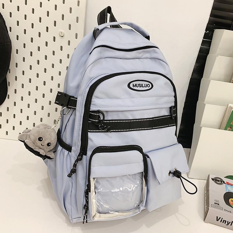 Children's Schoolbags Elementary Schoolbags Girls Junior High Schoolbags Men's Pain Bags Backpacks