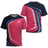 T-shirt da uomo 2025 Estate ping pong viaggio, top badminton, asciugatura rapida ad alte prestazioni estiva, comoda e fresca T-shirt