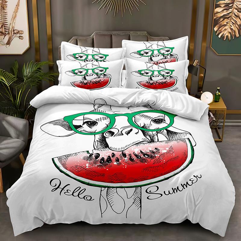 Mote trykkingsteknologi, 3D digitaltrykk, sengetøy, dynetrekk, putetrekk, tredelte sett