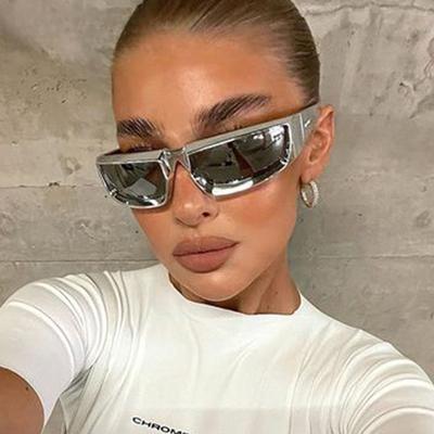 Y2k New Punk Sports Sunglasses for Women Luxury Brand Designer Sun Glasses Fashion Vintage Shades UV4 Goggle Eyewear