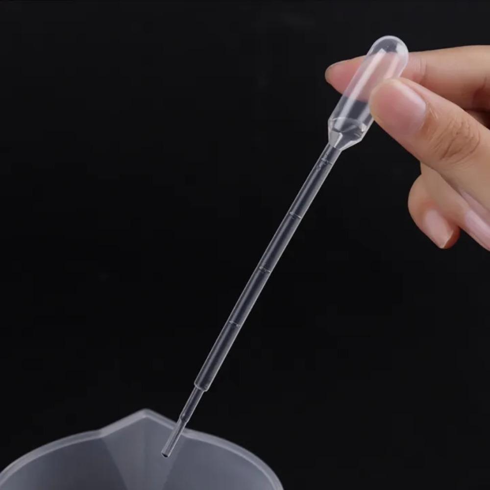 10pc Disposable Plastic Pipette Dropper Scale Graduated Pasteur Laboratory Liquid Dropper Cuentagotas for Lab Supplie 1/3/5/10ml