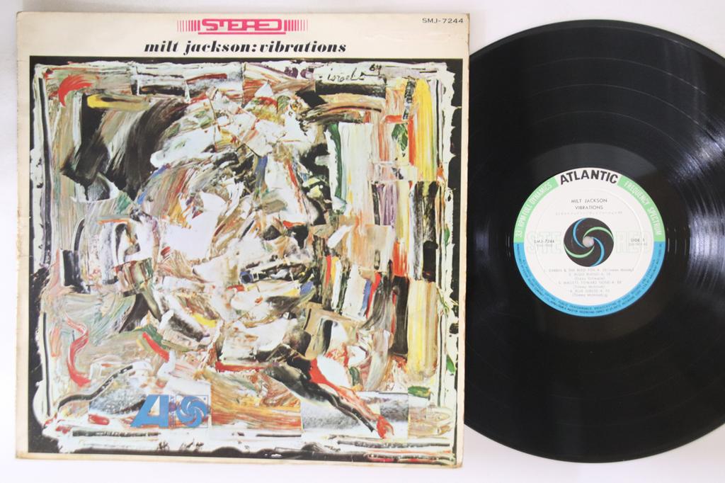 LP Record MILT JACKSON - Vibrations SMJ7244 ATLANTIC Japan Jazz Used